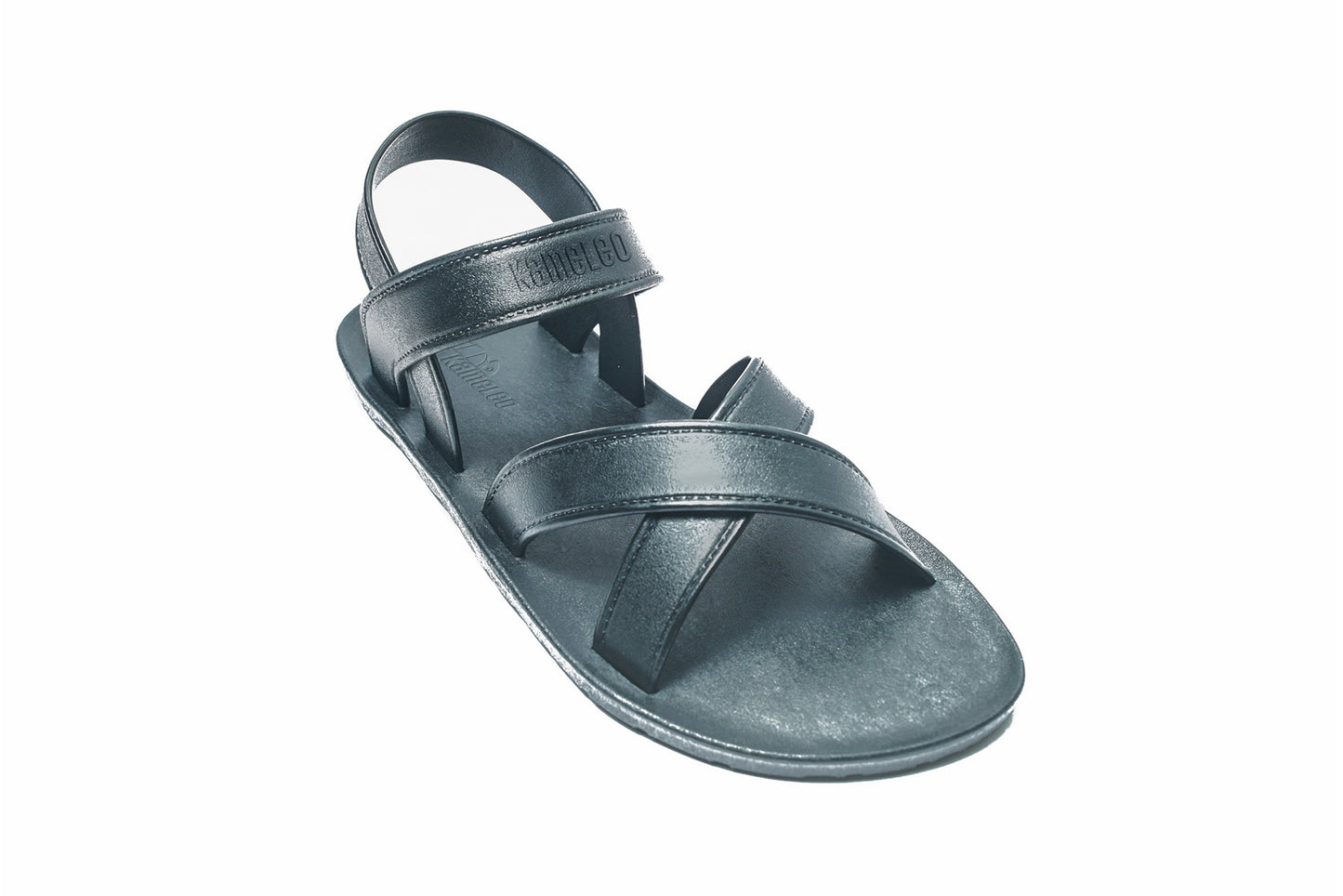 Cross Plus Kids Black Sole Black Strap