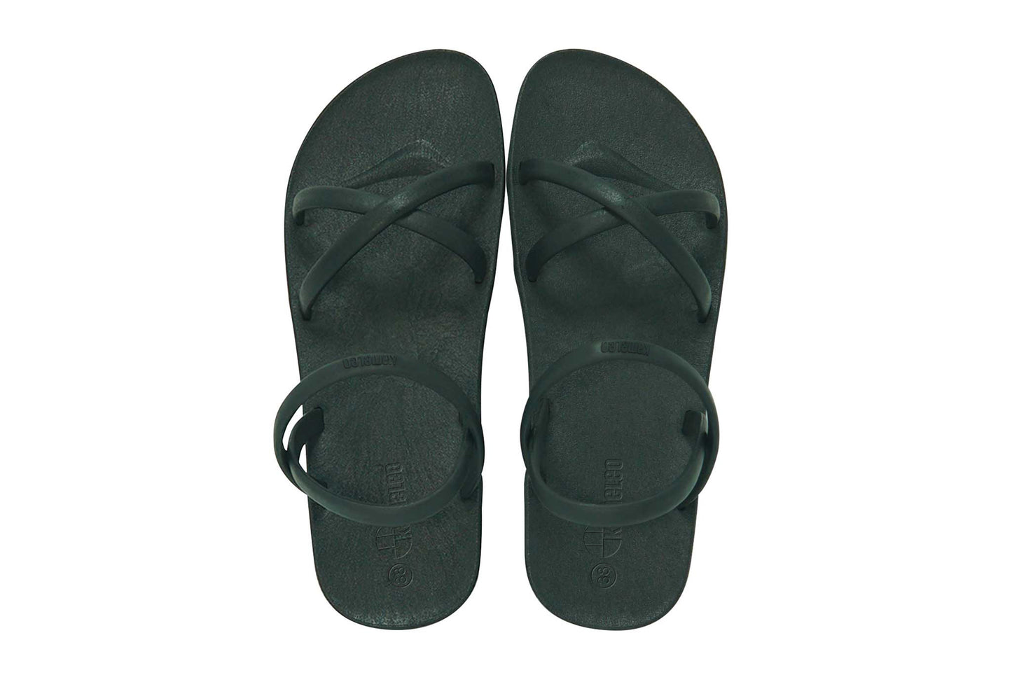 Cross Slim Black Sole Black Strap