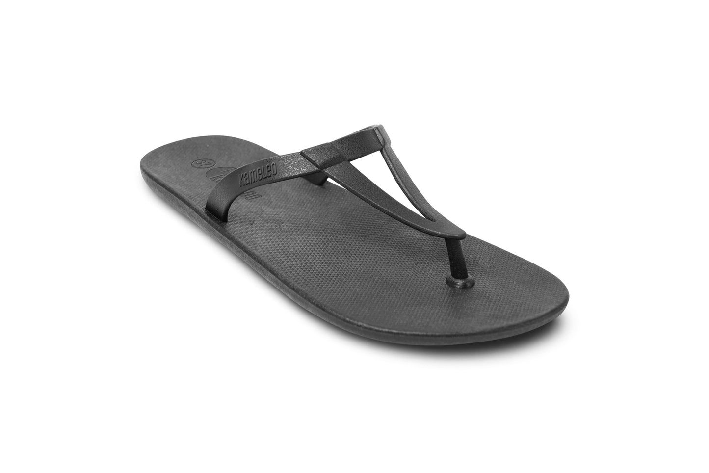 Eiffel Black Sole Black Strap