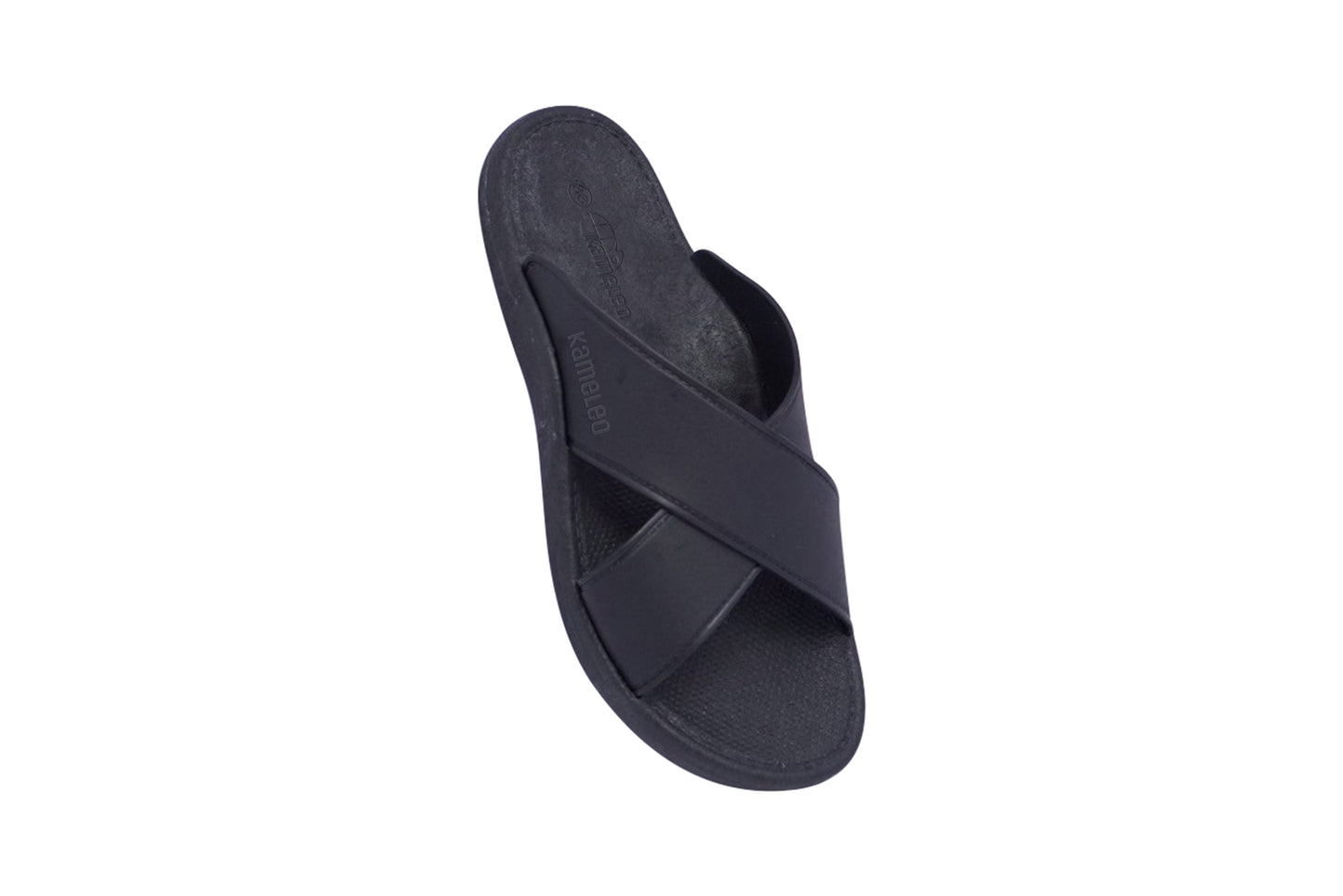 Crossy Black Sole Black Strap