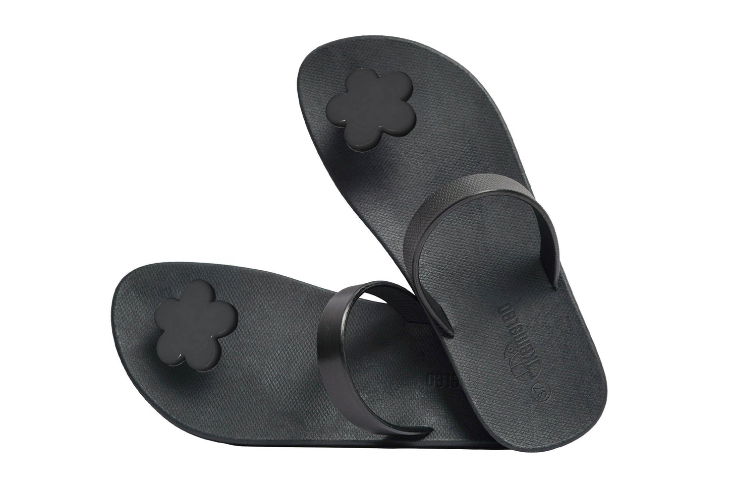 Poppi Flora Black Sole Black Strap
