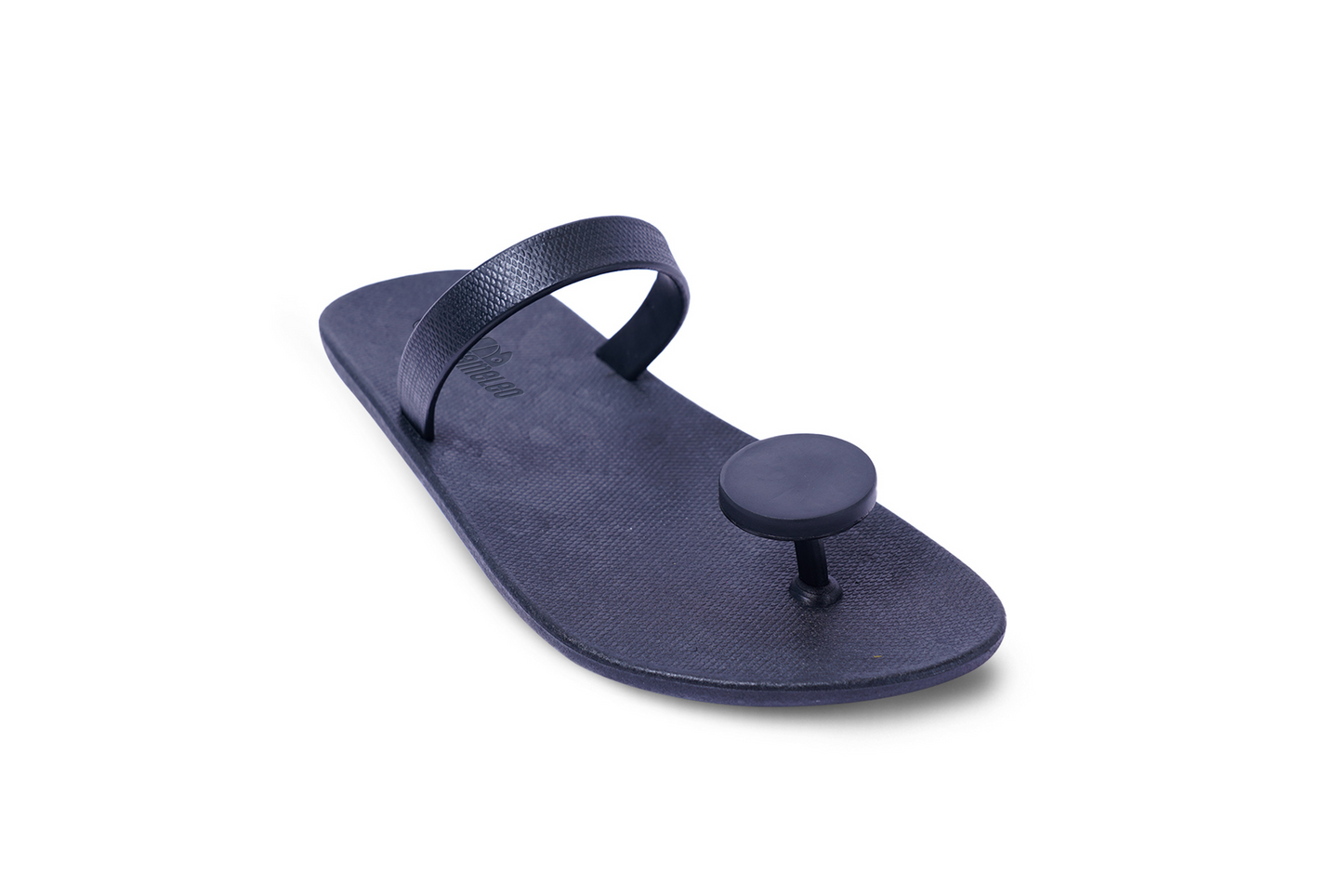 Poppi Dot Black Sole Black Strap