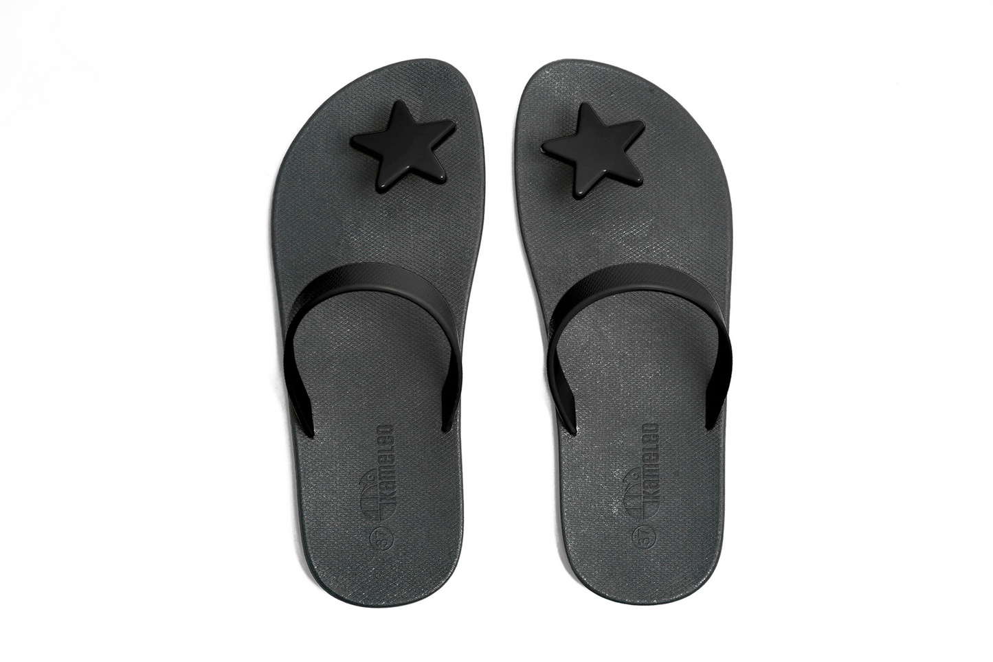 Poppi Star Black Sole Black Strap