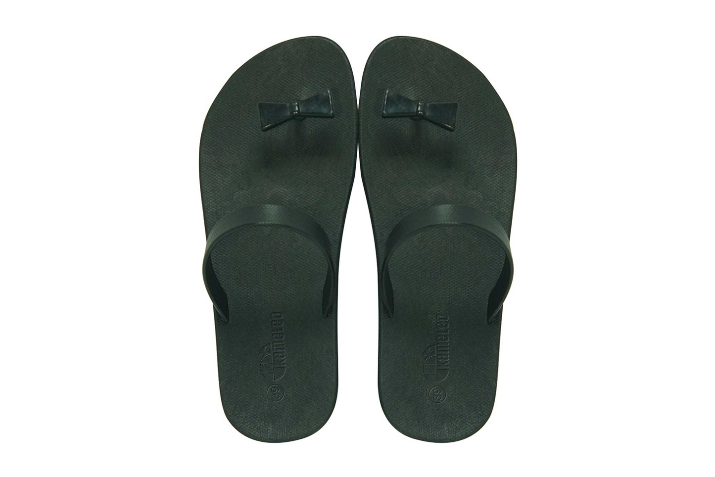 Poppi Bow Black Sole Black Strap