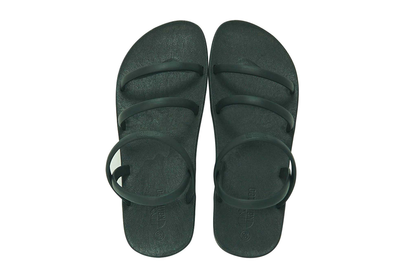 Twin Slim Black Sole Black Strap