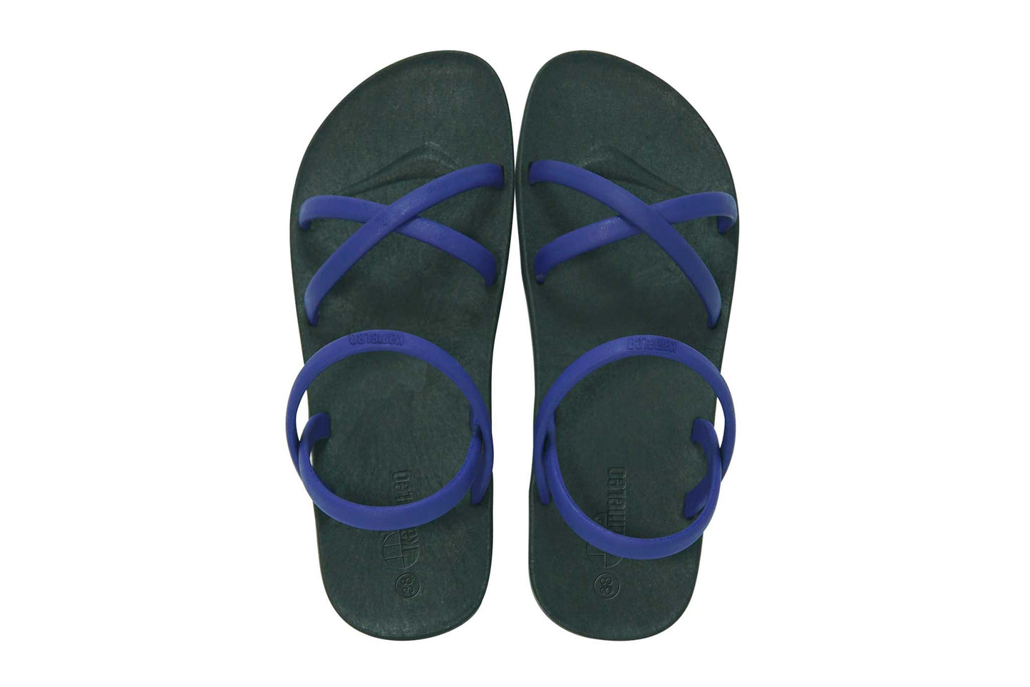 Cross Slim Black Sole Blue Strap