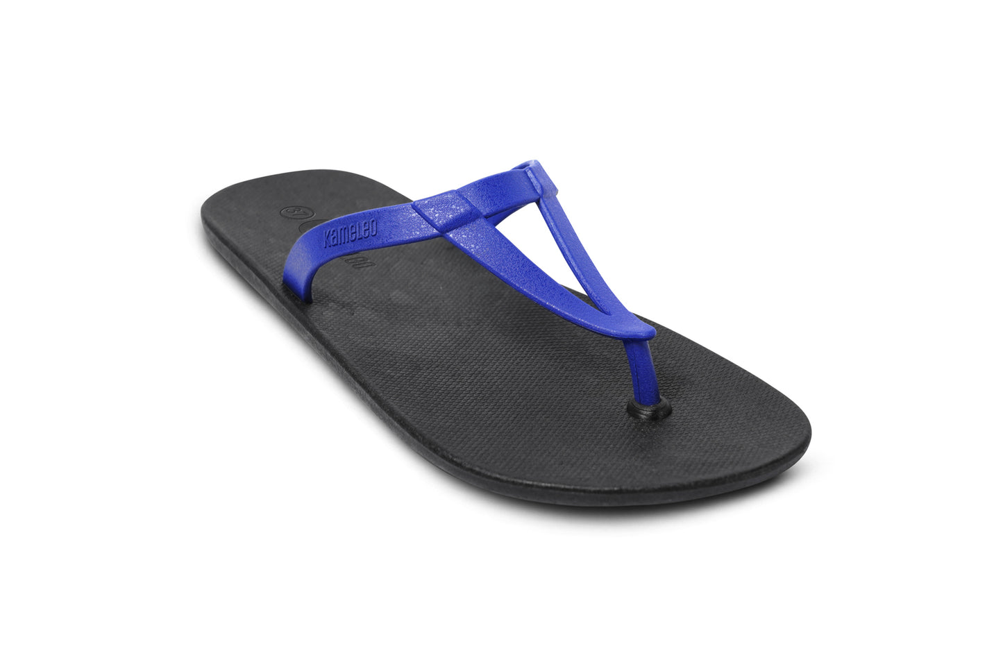 Eiffel Black Sole Blue Strap