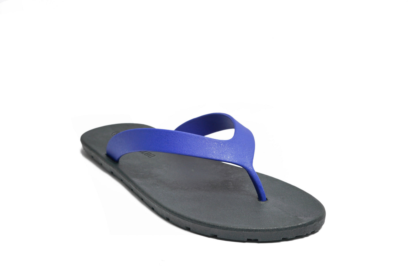 Flippy Black Sole Blue Strap
