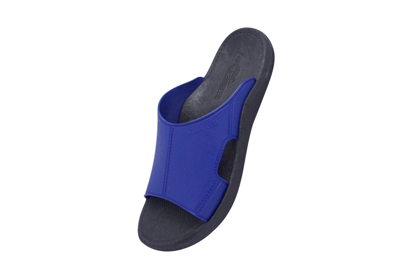 Jangy Black Sole Blue Strap