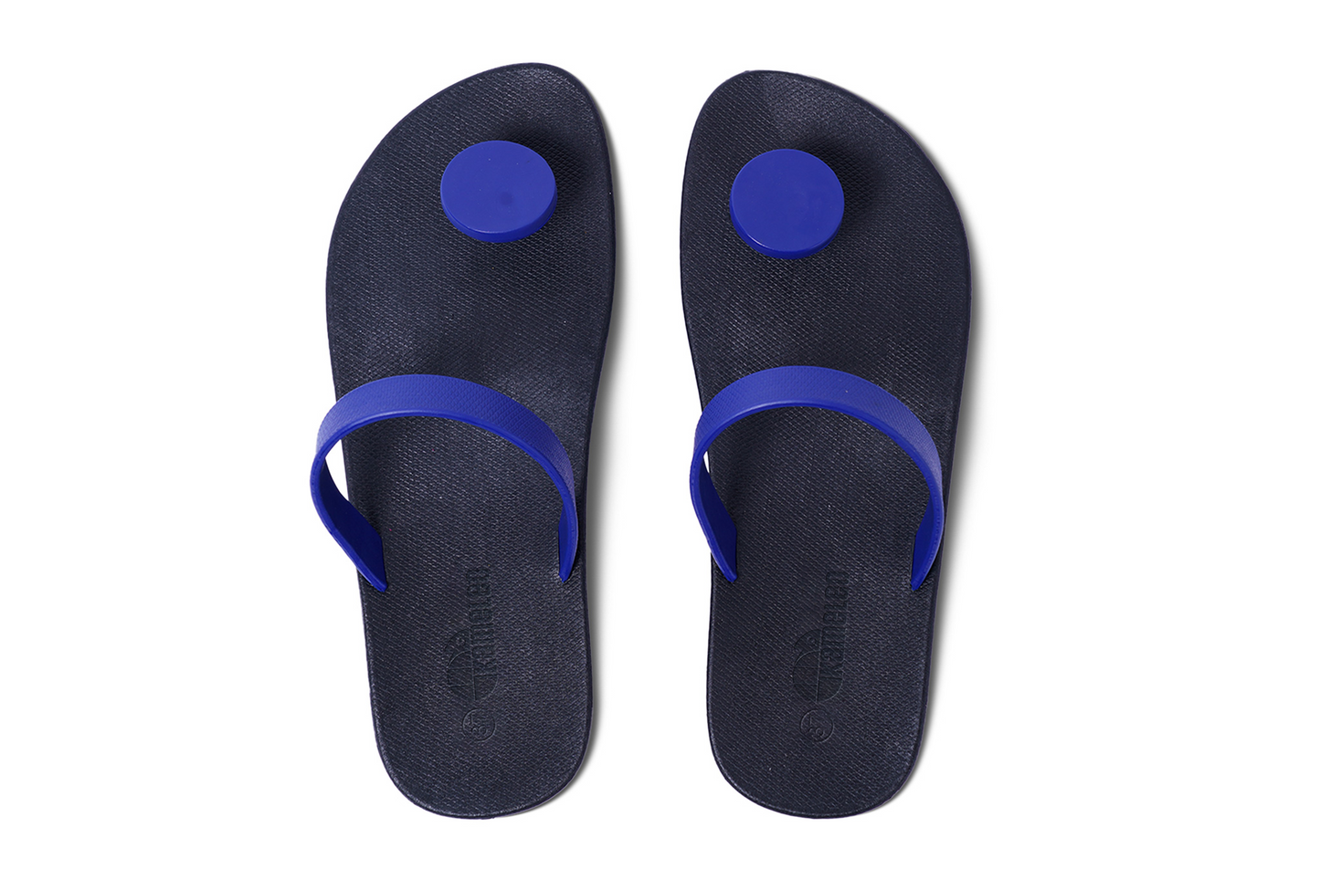 Poppi Dot Black Sole Blue Strap