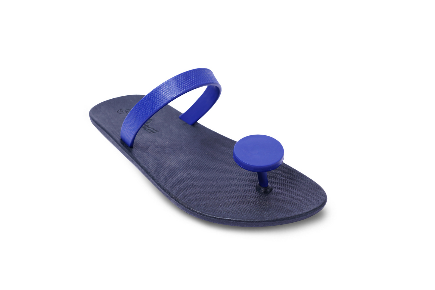 Poppi Dot Black Sole Blue Strap
