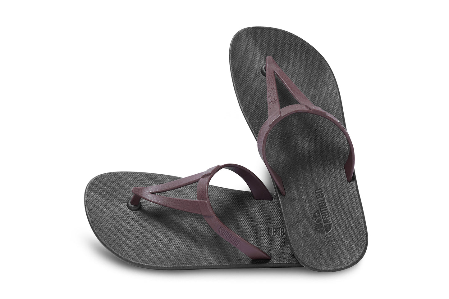 Eiffel Black Sole Brown Strap