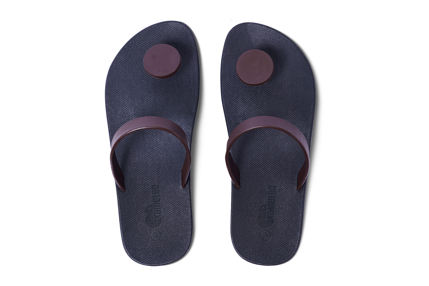 Poppi Dot Black Sole Brown Strap