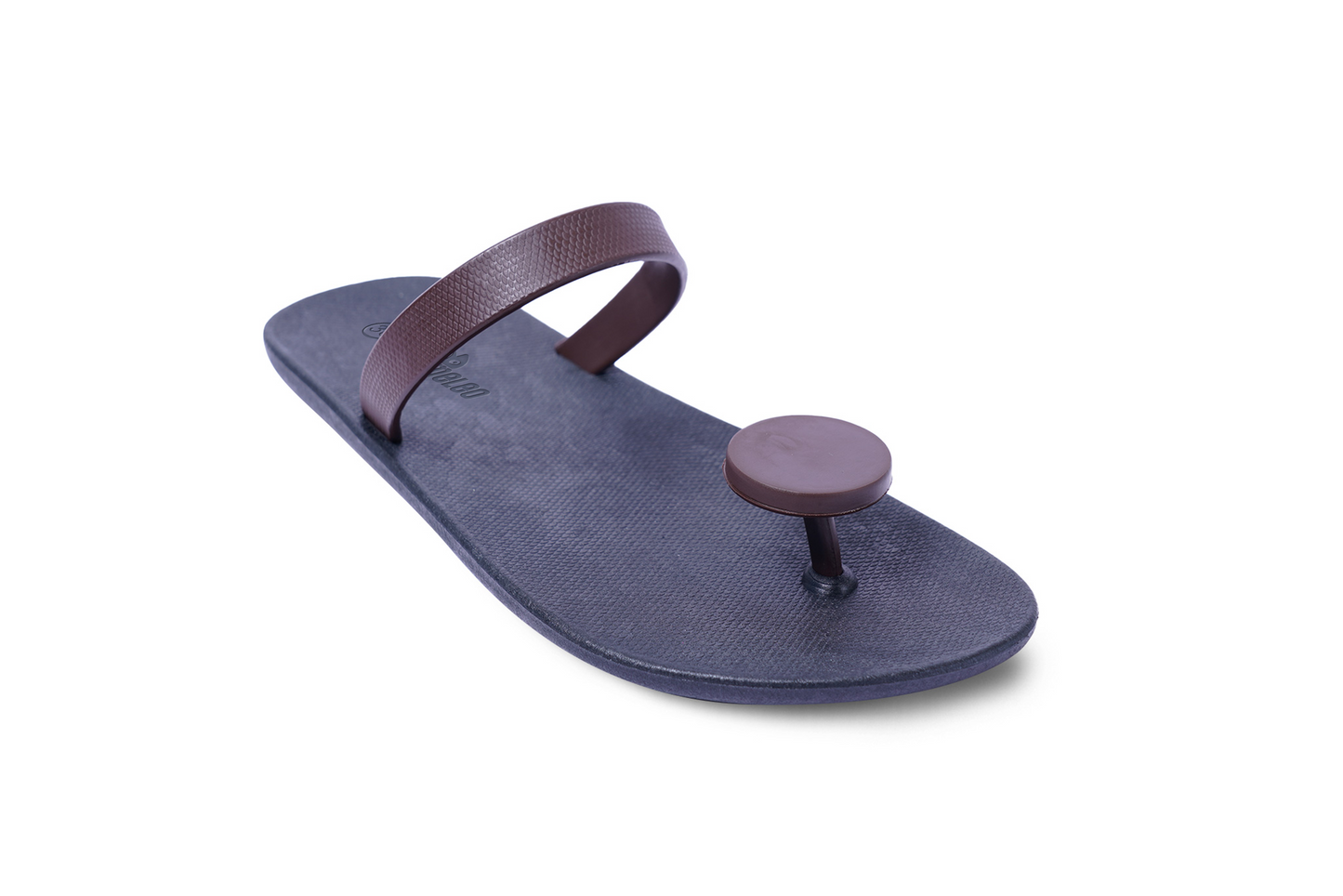 Poppi Dot Black Sole Brown Strap