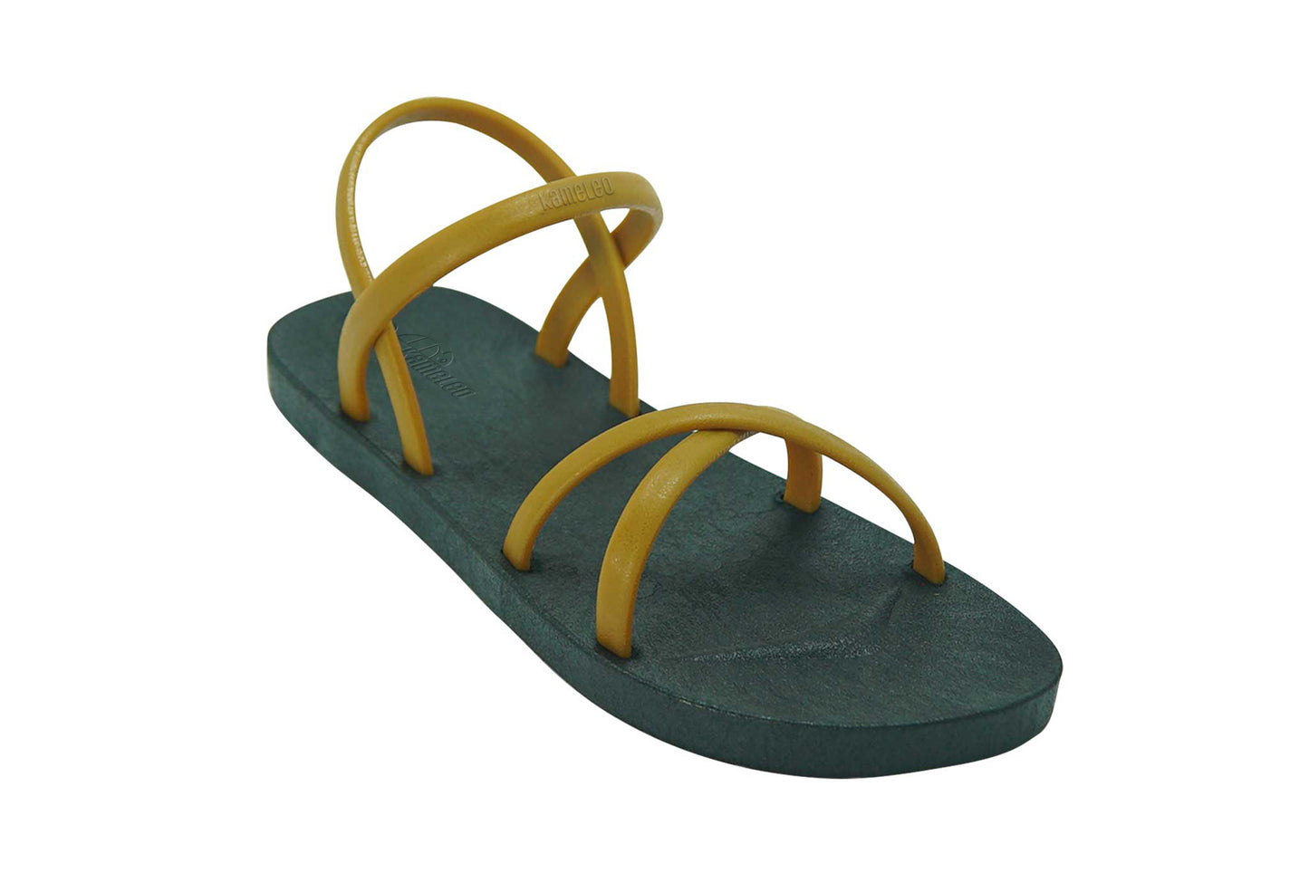Cross Slim Black Sole Caramel Strap