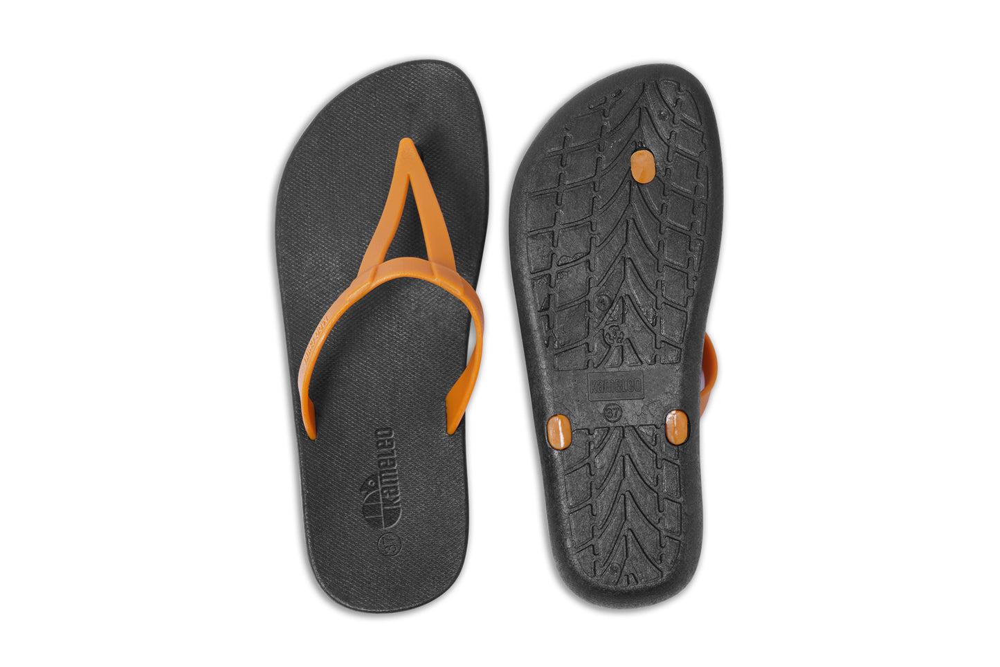 Eiffel Black Sole Caramel Strap