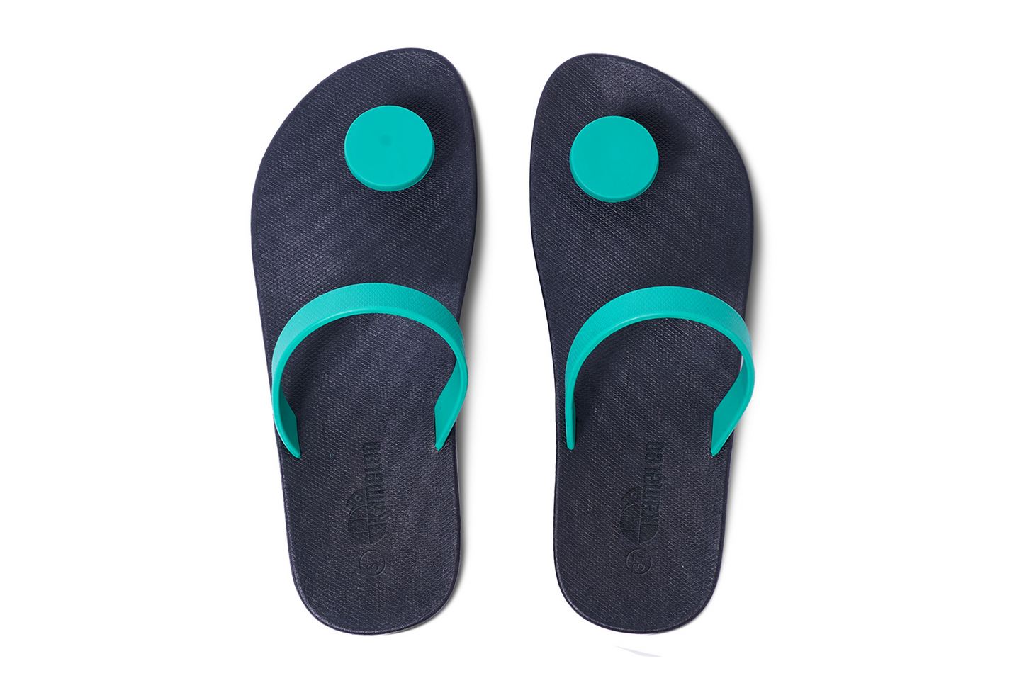 Poppi Dot Black Sole Green Strap