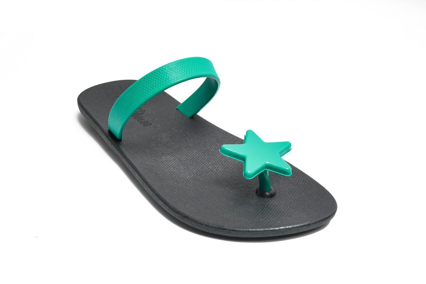 Poppi Star Black Sole Green Strap