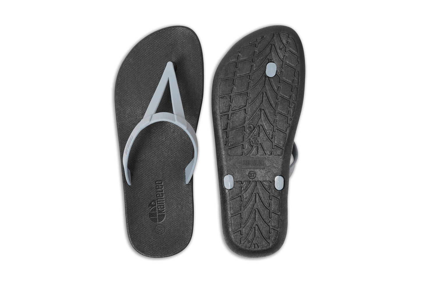 Eiffel Black Sole Grey Strap