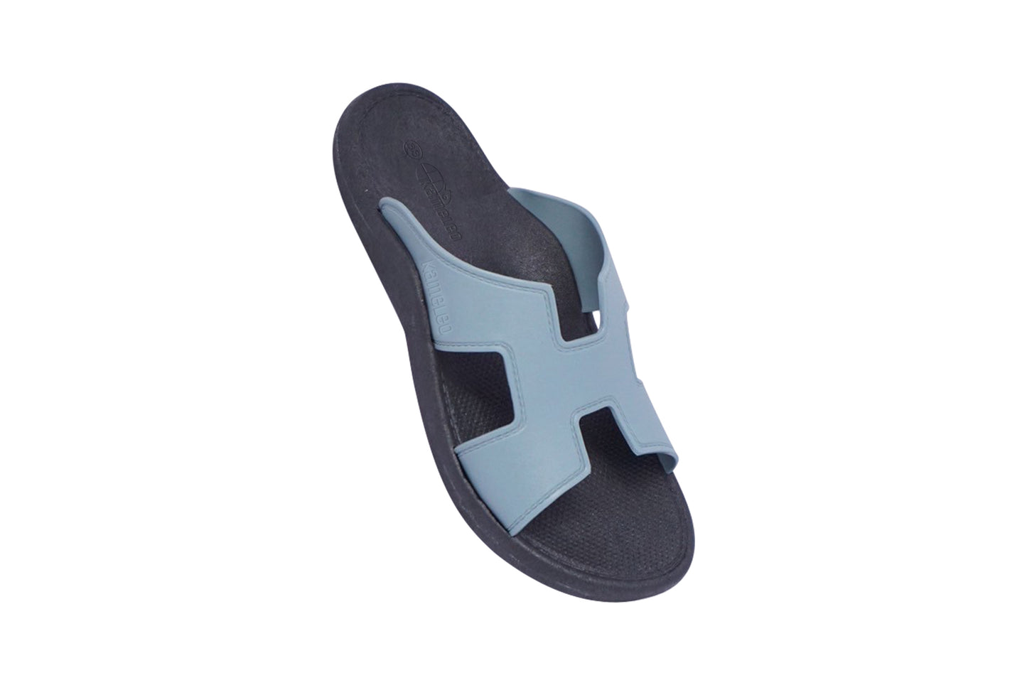 Hermey Black Sole Grey Strap