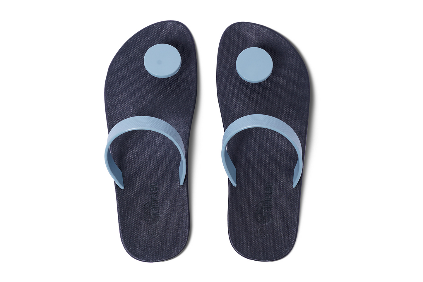 Poppi Dot Black Sole Grey Strap