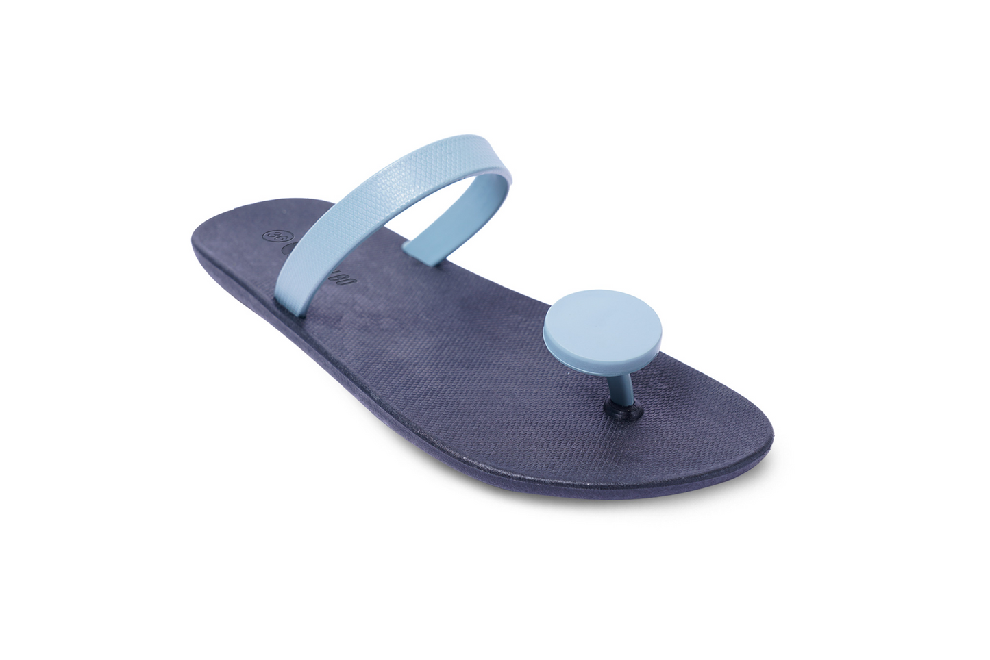 Poppi Dot Black Sole Grey Strap
