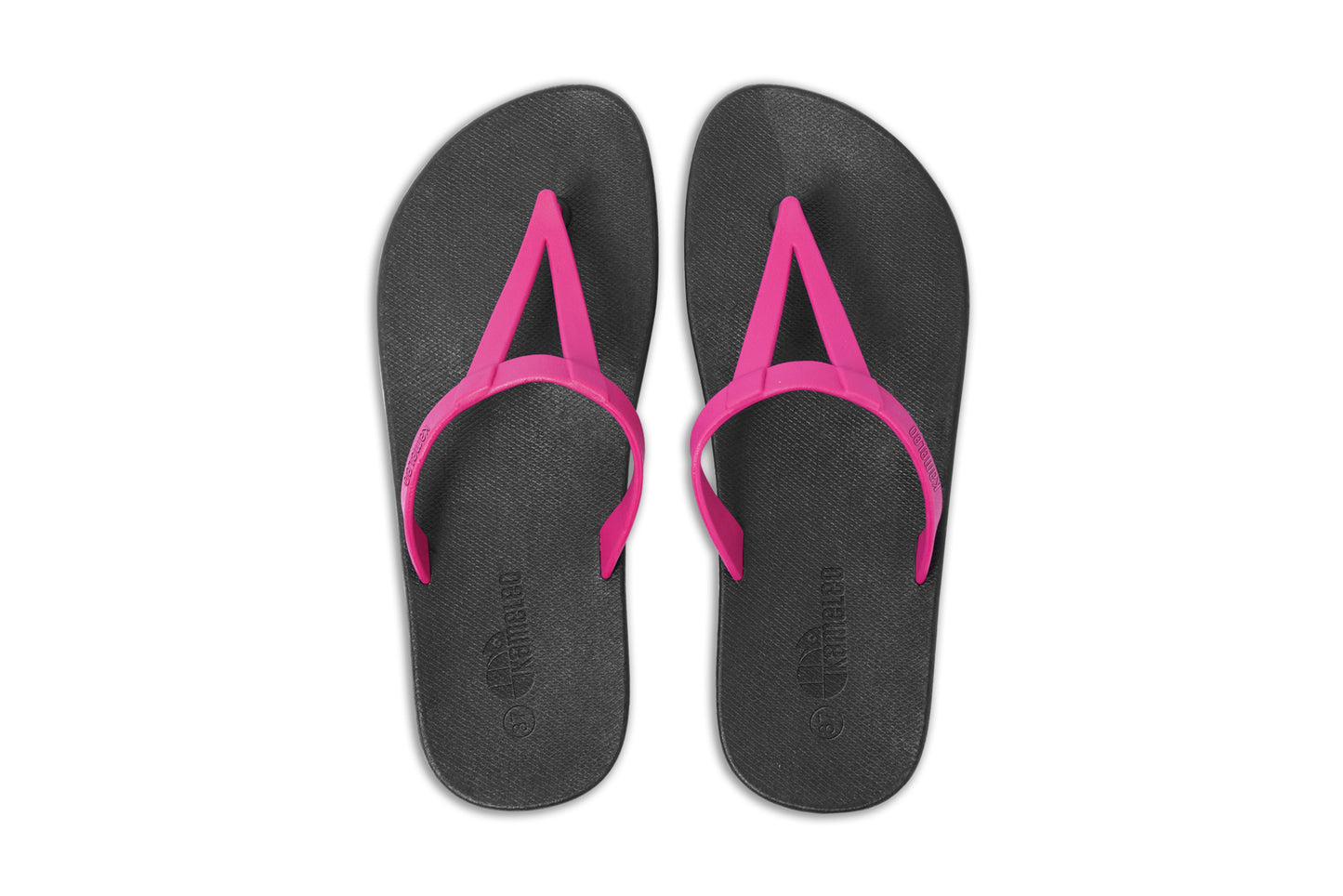 Eiffel Black Sole Pink Strap