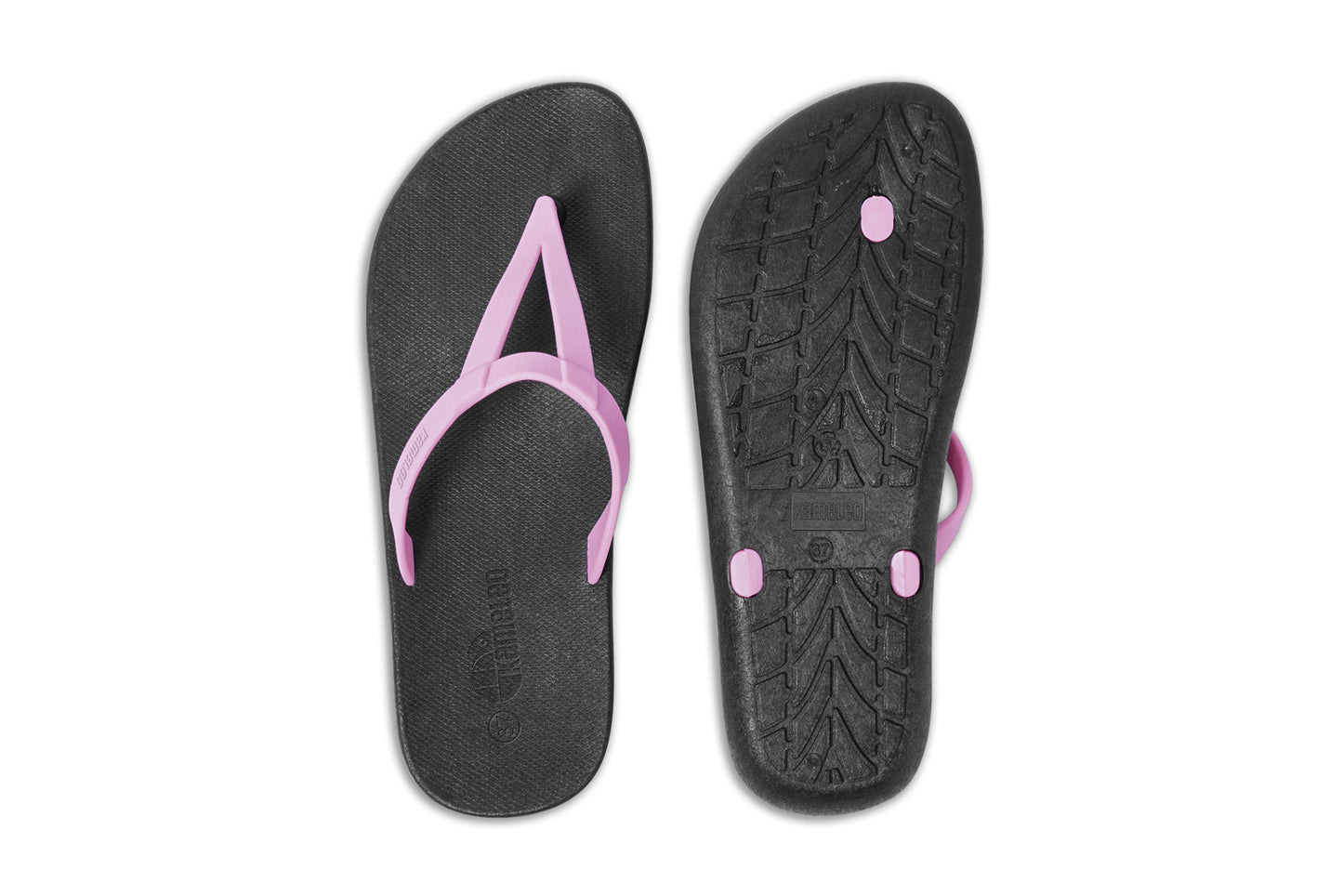 Eiffel Black Sole LightPink Strap