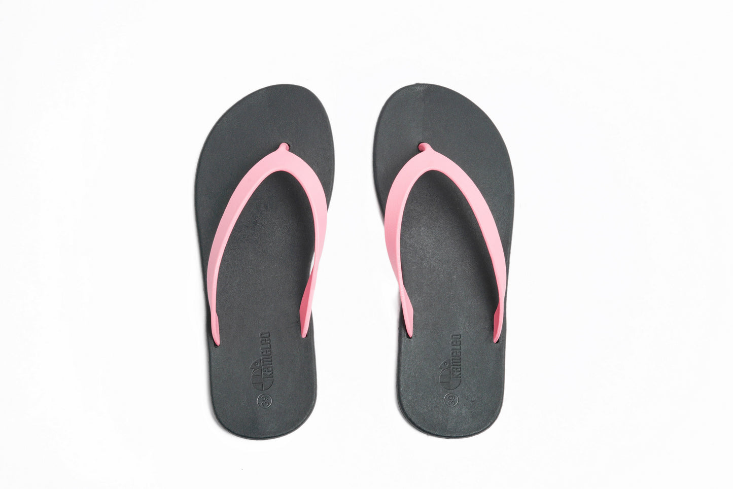 Flippy Black Sole LightPink Strap