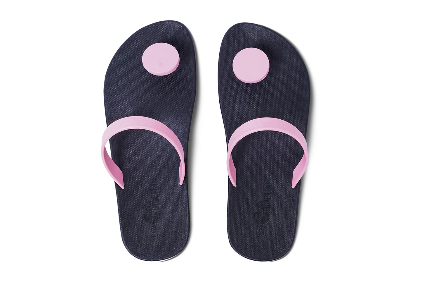 Poppi Dot Black Sole LightPink Strap