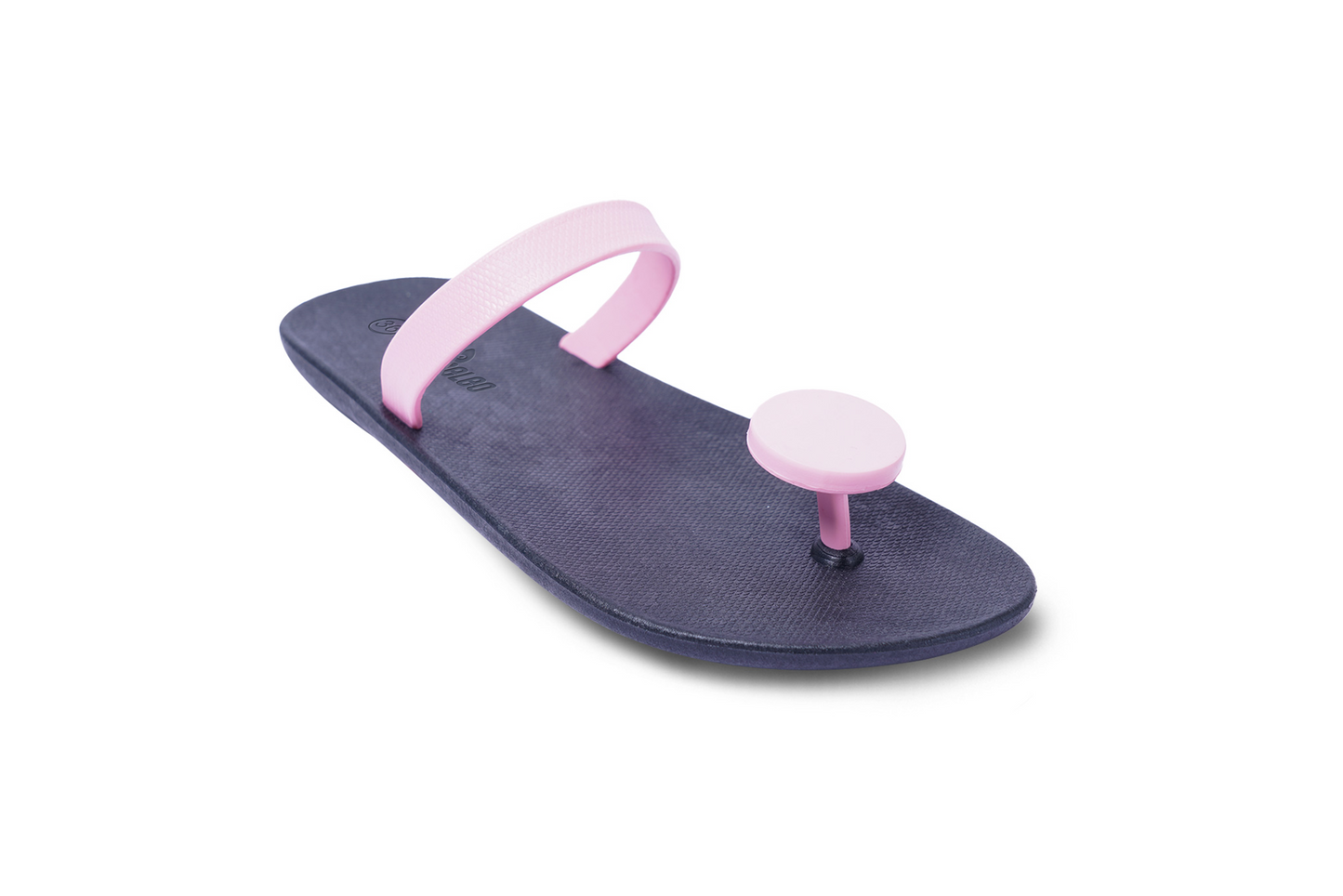 Poppi Dot Black Sole LightPink Strap