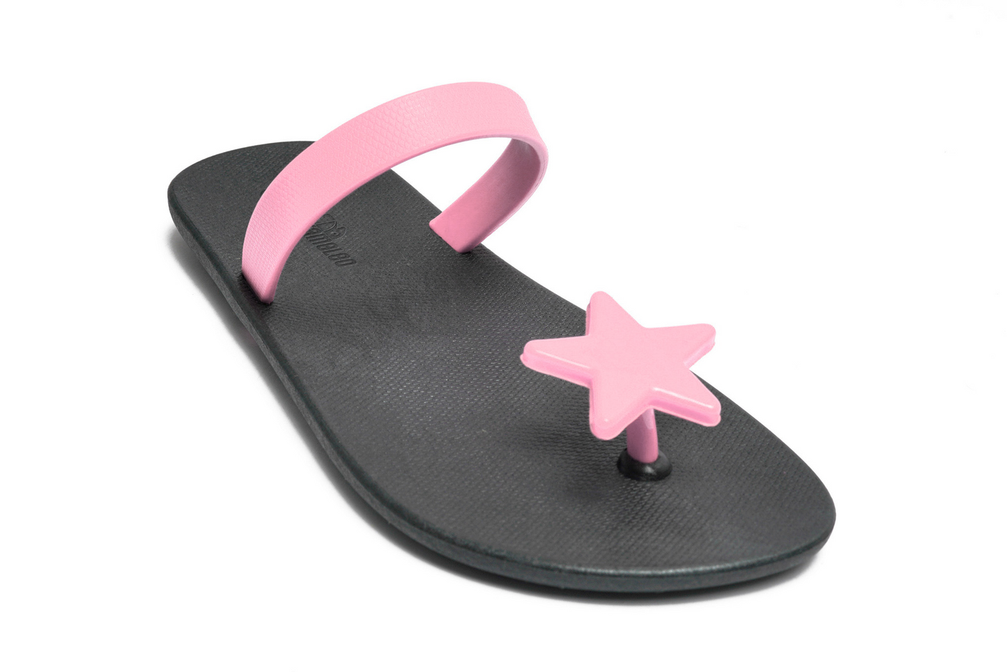 Poppi Star Black Sole LightPink Strap