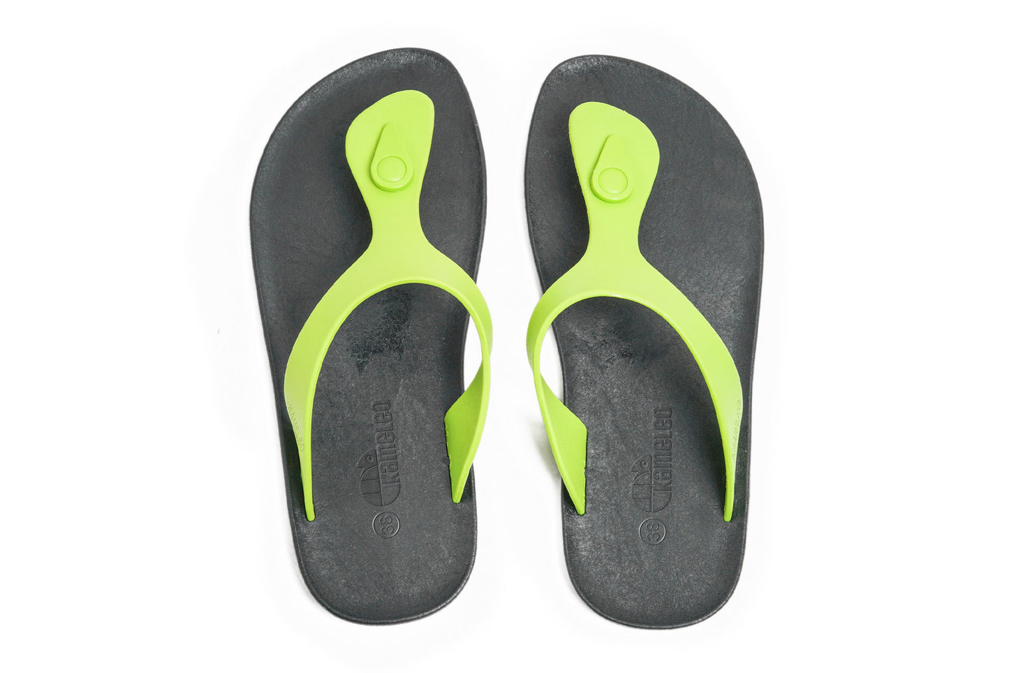 Candy Black Sole Lime Strap