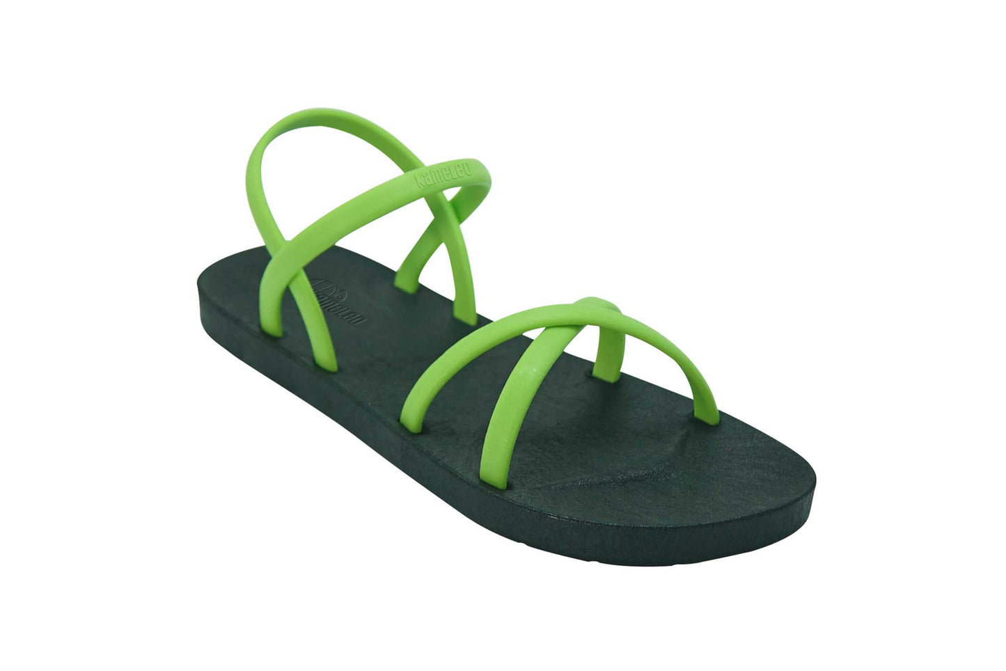 Cross Slim Black Sole Lime Strap