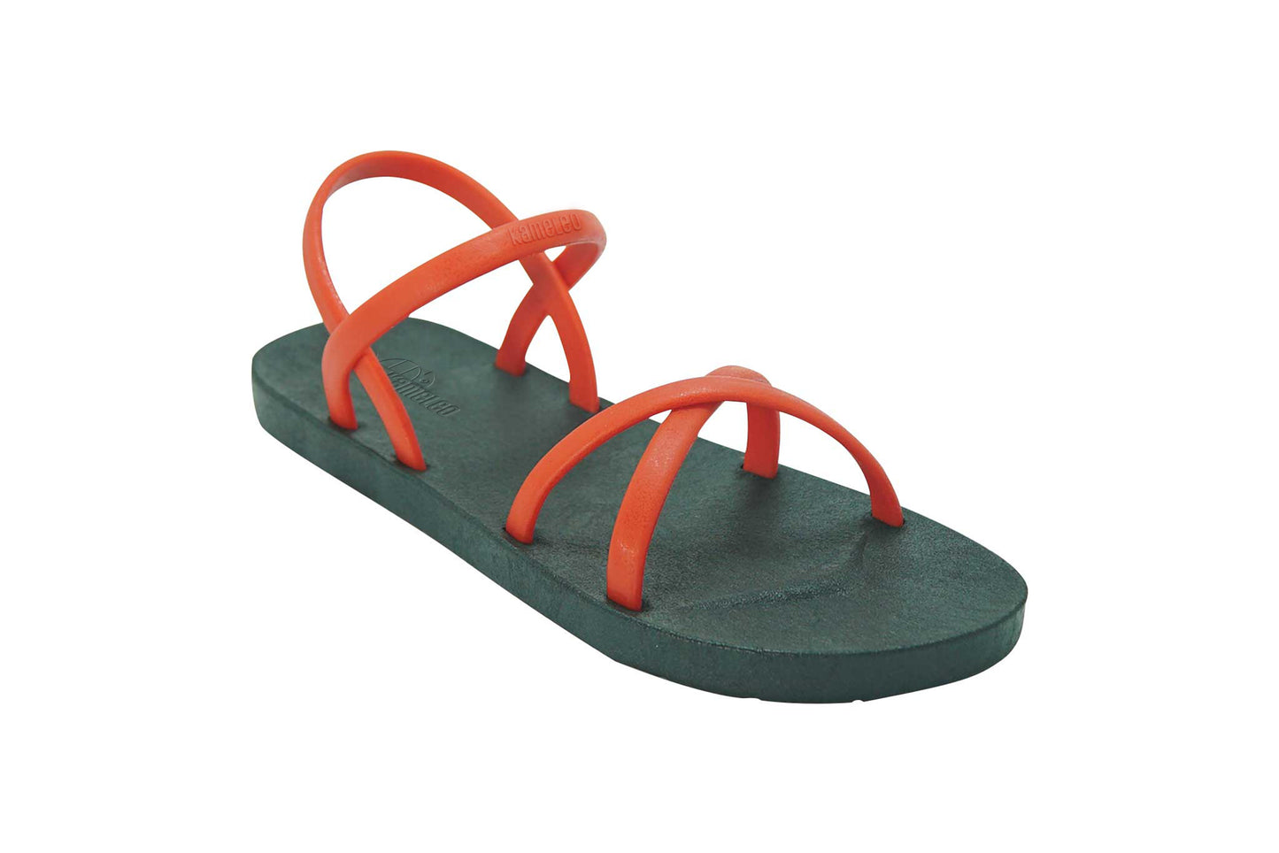 Cross Slim Black Sole Red Strap