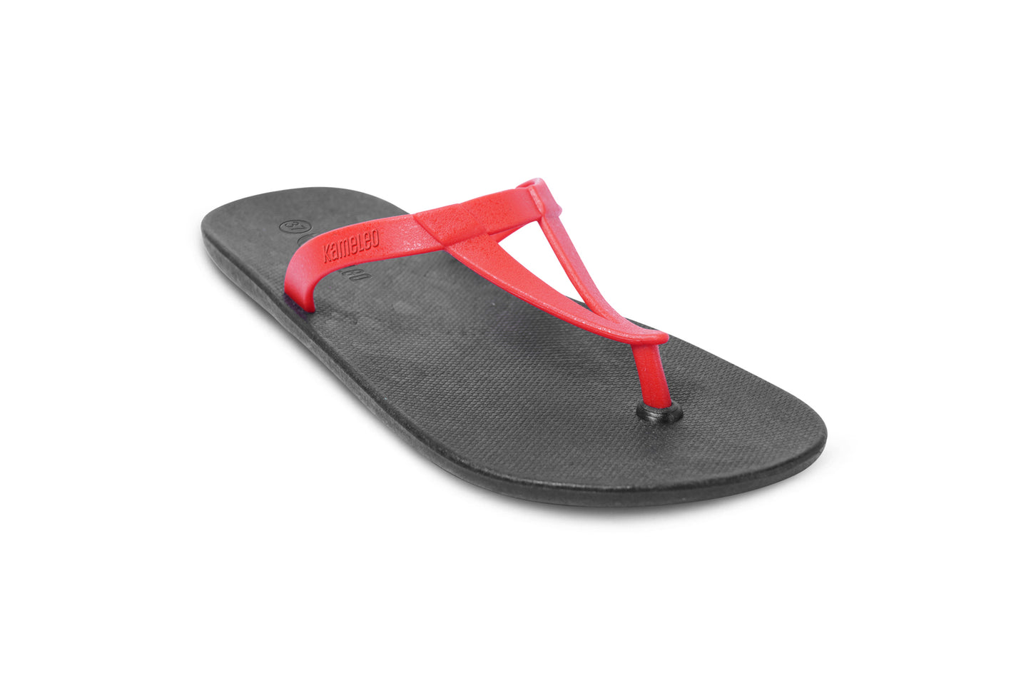 Eiffel Black Sole Red Strap