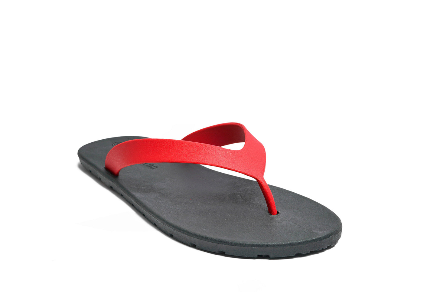Flippy Black Sole Red Strap