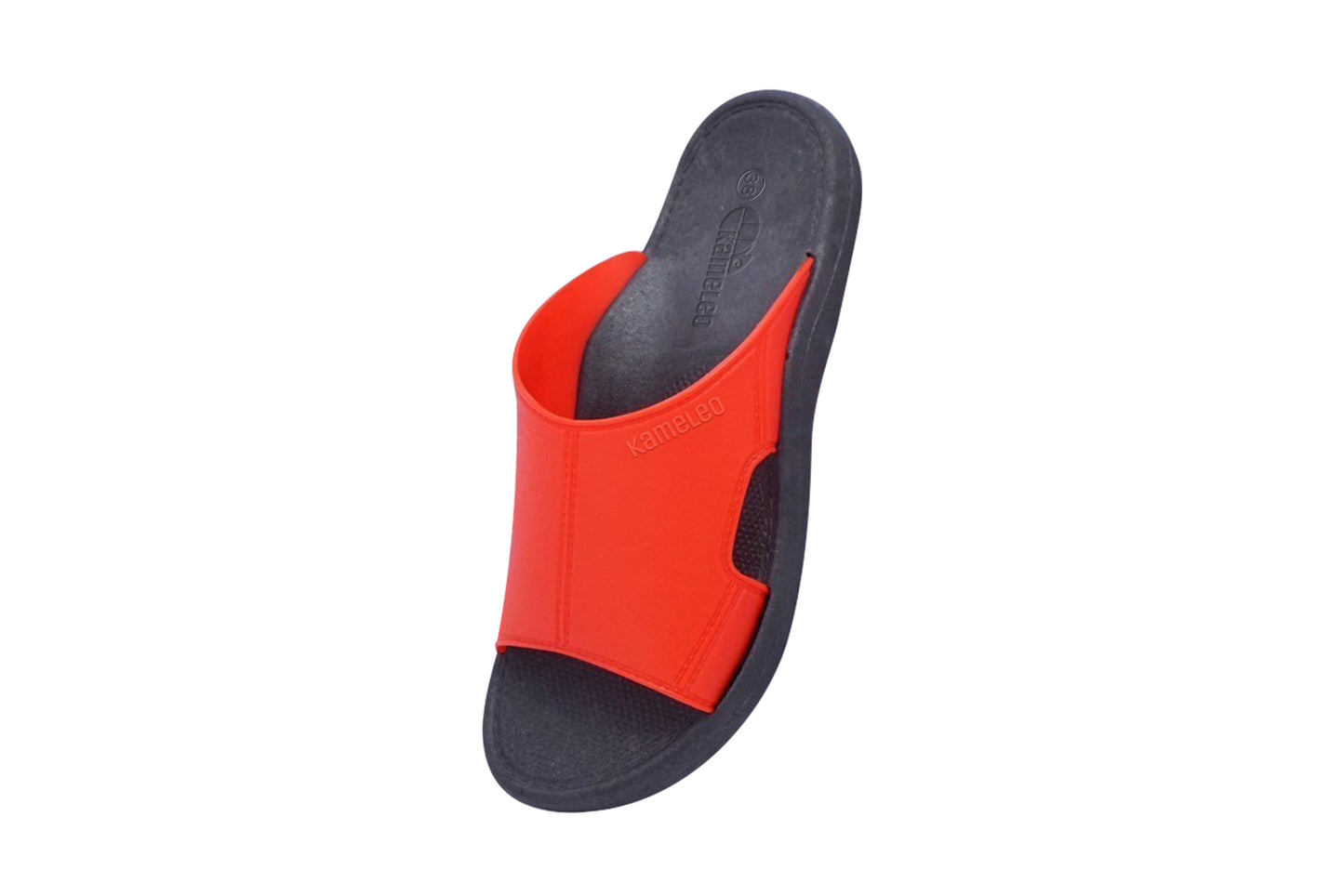 Jangy Black Sole Red Strap