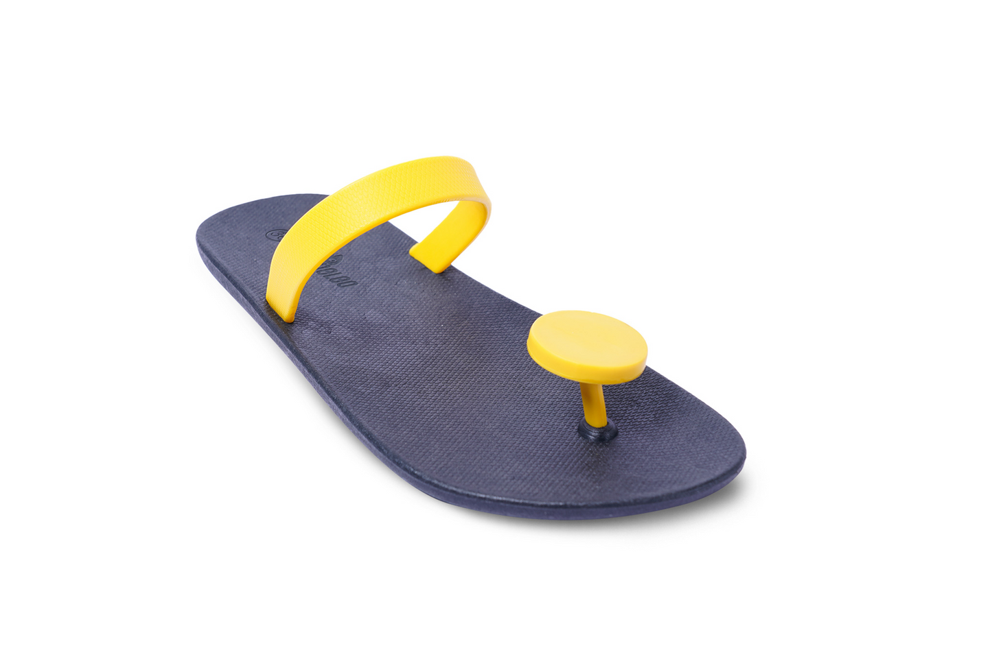 Poppi Dot Black Sole Yellow Strap