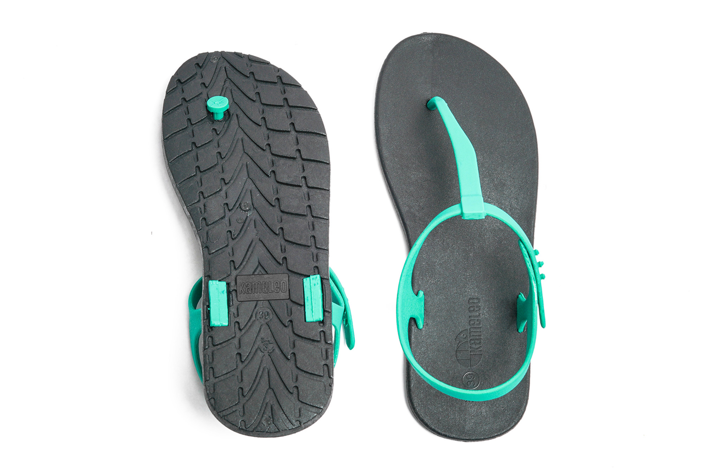 Saily Black Sole Green Strap
