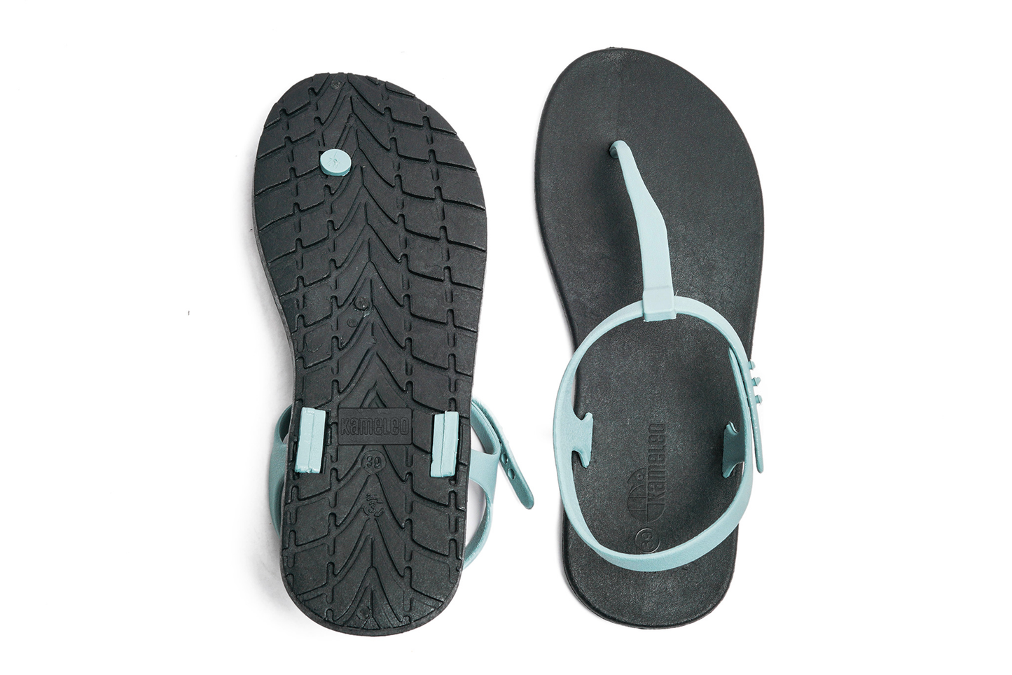 Saily Black Sole Grey Strap