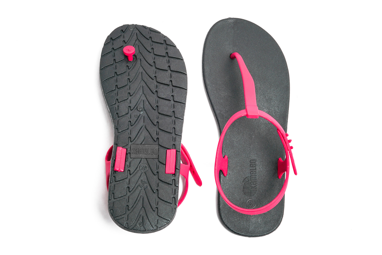 Saily Black Sole Pink Strap