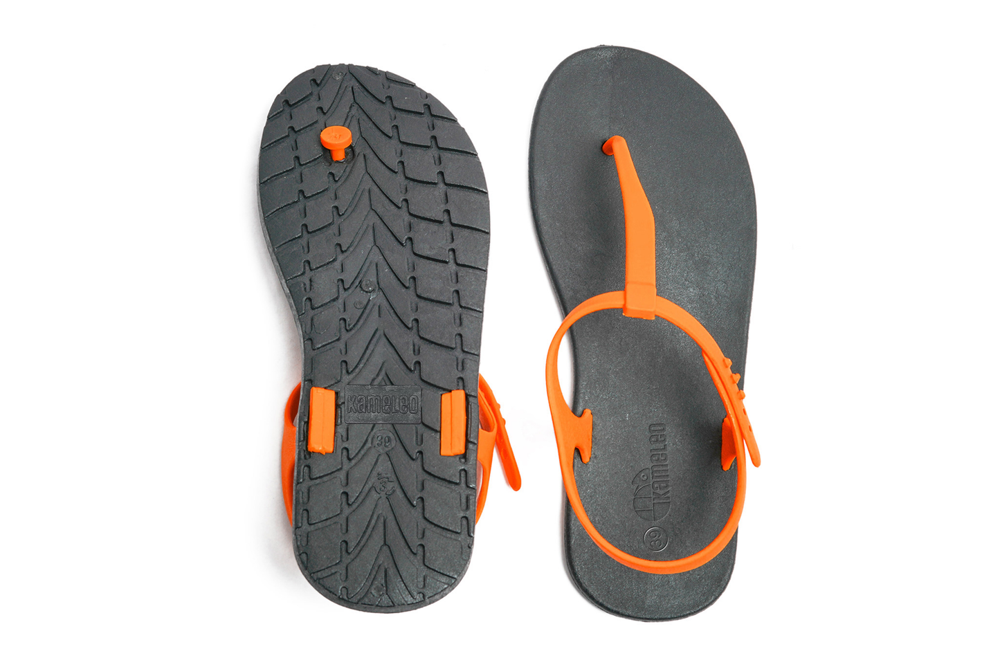 Saily Black Sole Orange Strap