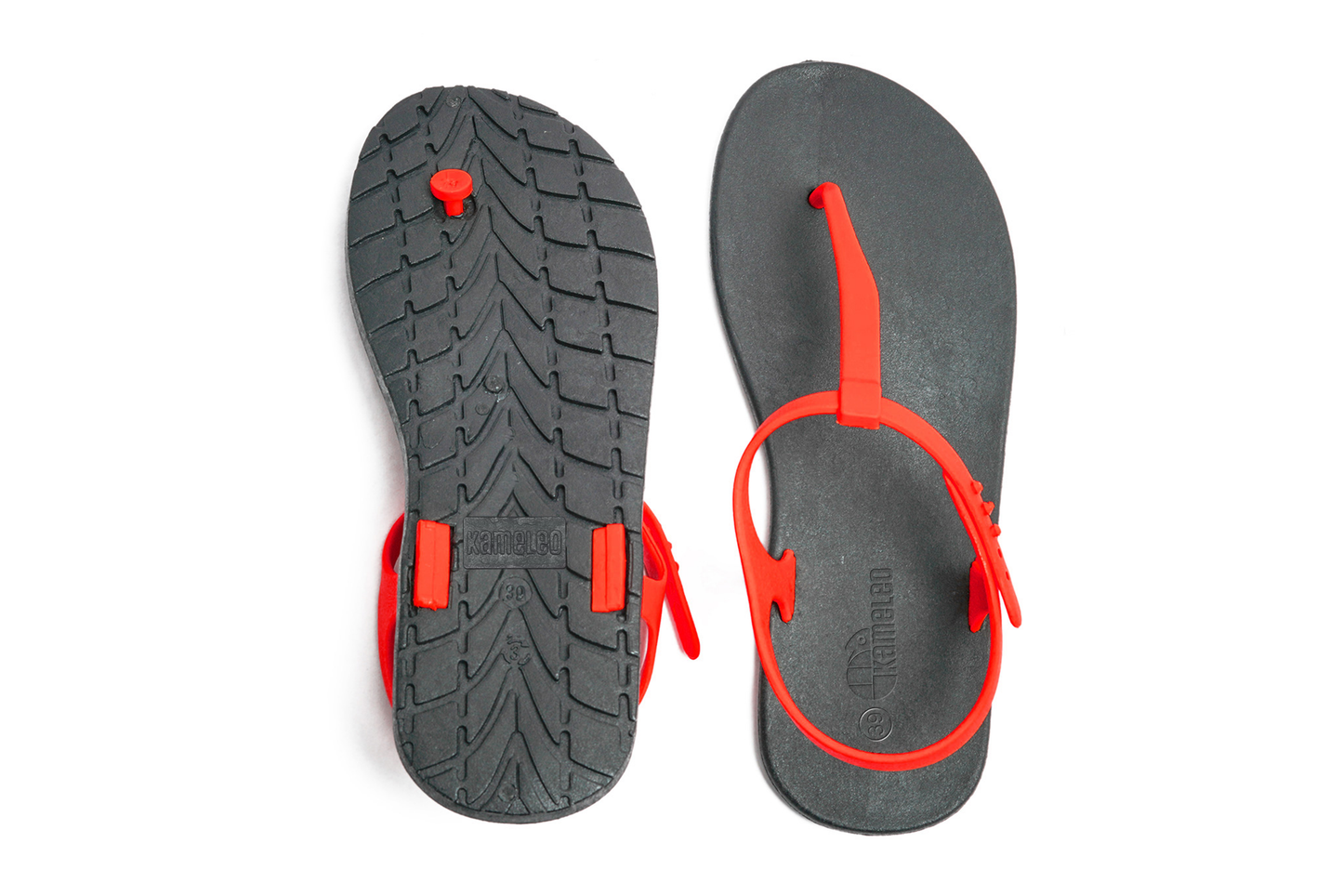 Saily Black Sole Red Strap