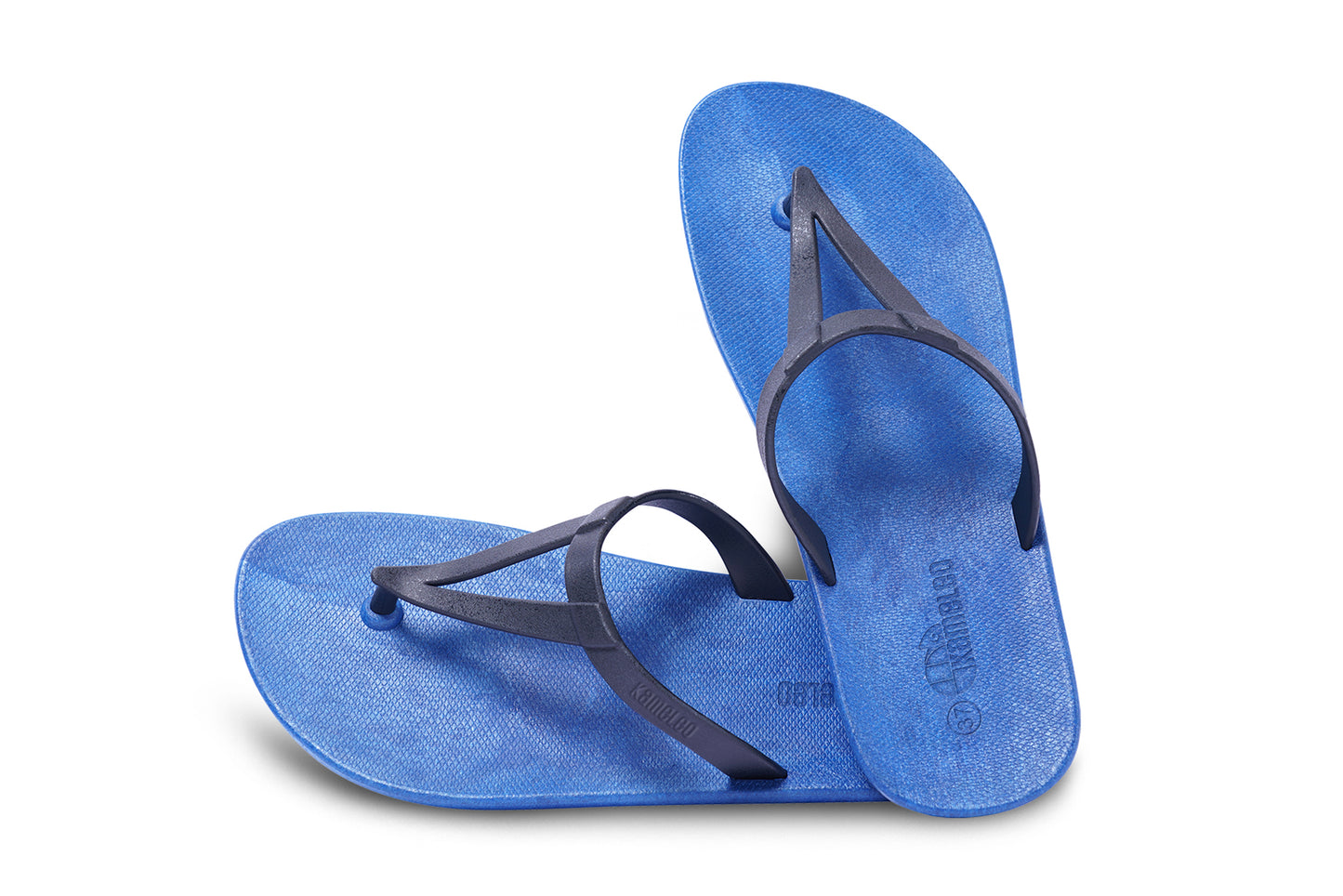 Eiffel Blue Sole Black Strap