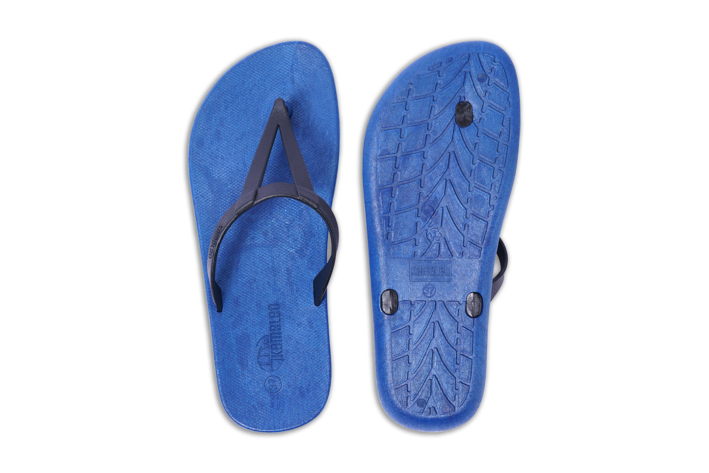 Eiffel Blue Sole Black Strap