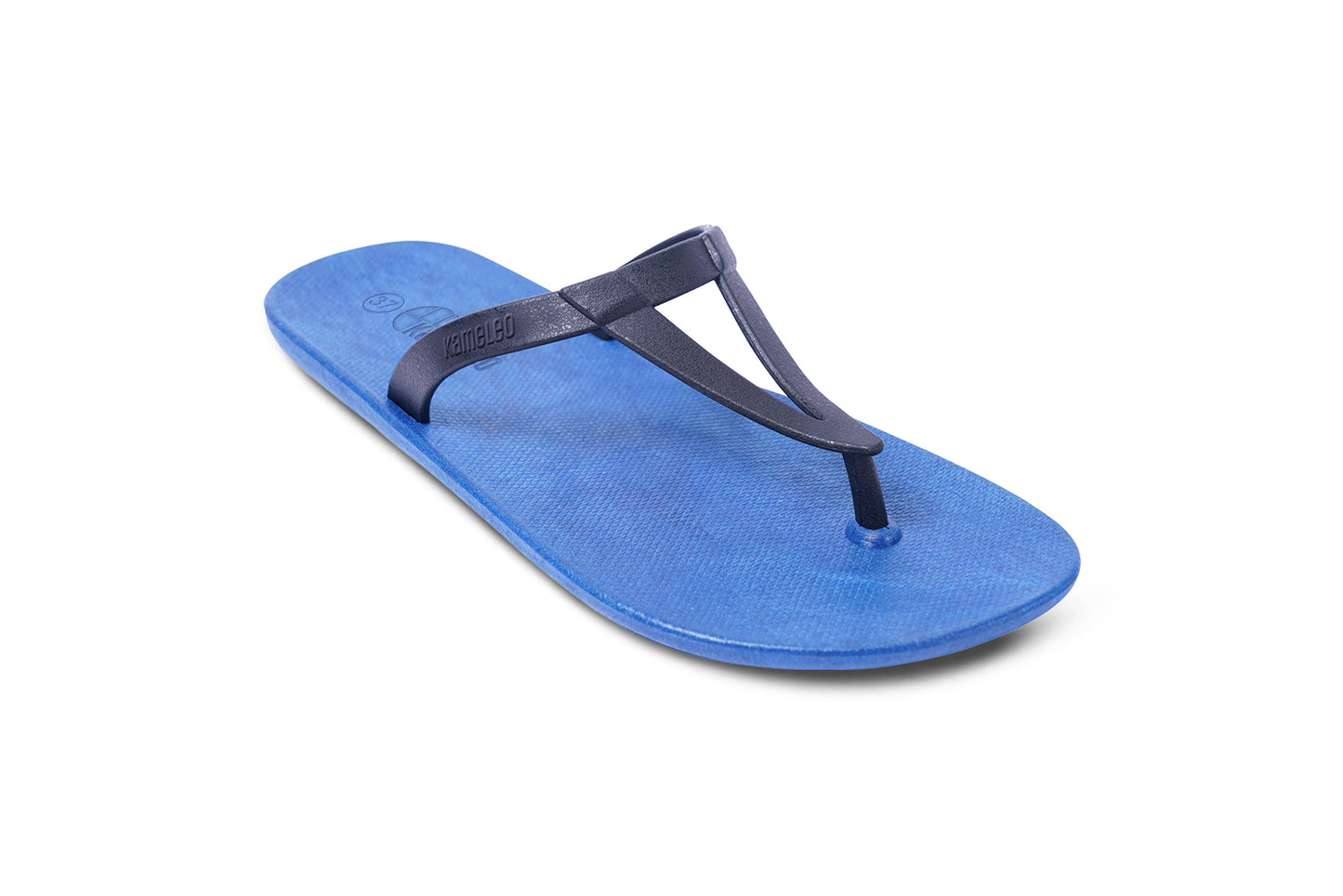 Eiffel Blue Sole Black Strap