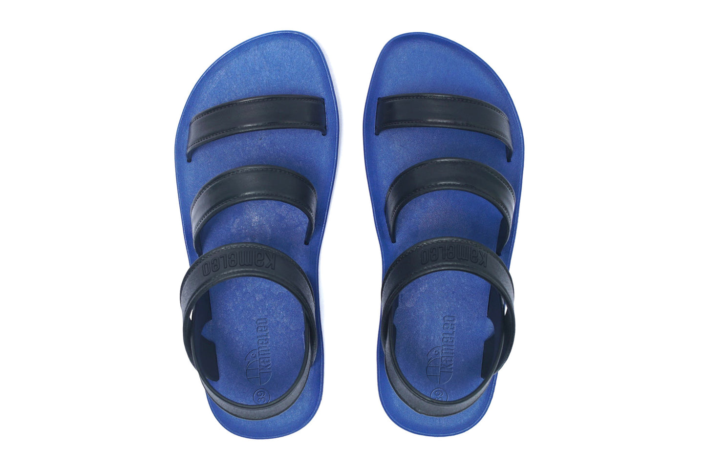 Twin Plus Blue Sole Black Strap