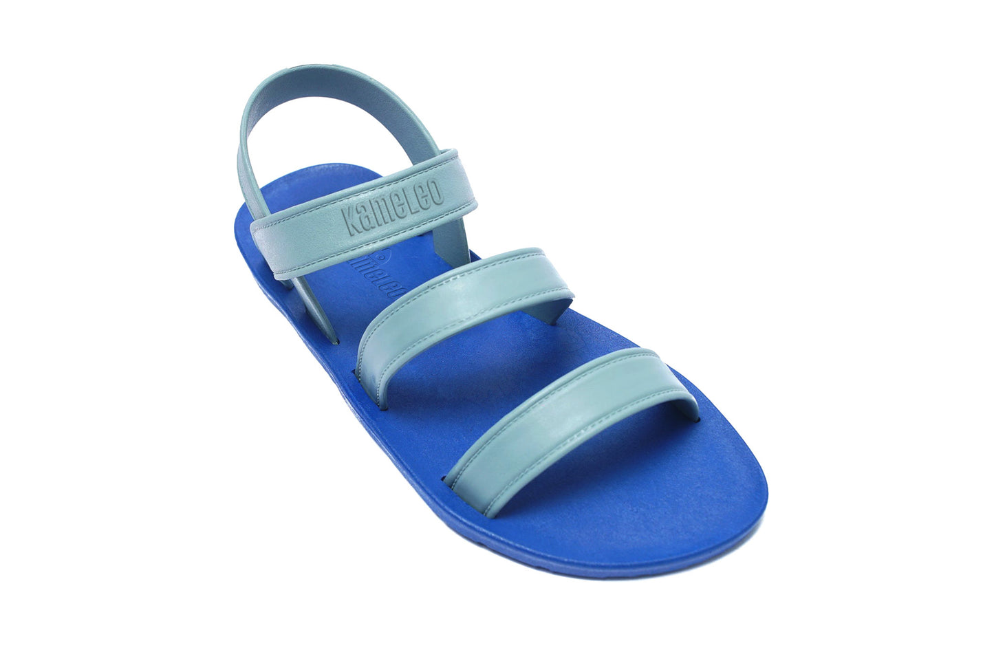 Twin Plus Kids Blue Sole Grey Strap
