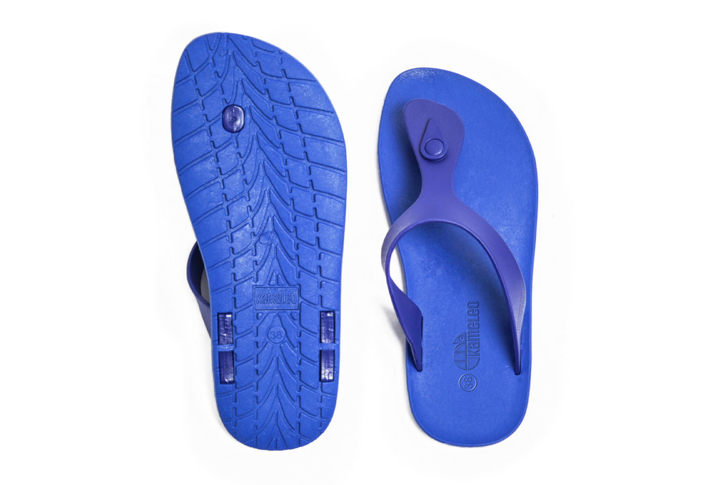 Candy Blue Sole Blue Strap